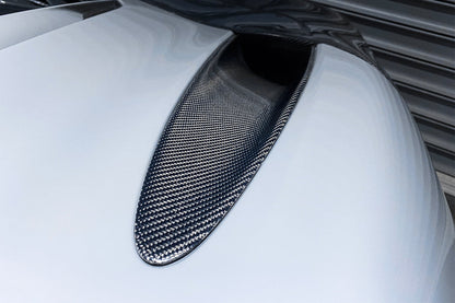 2017-2023 McLaren 720s Dry Carbon Fiber Rear Trunk Air Intake Vents Replacement - DarwinPRO Aerodynamics
