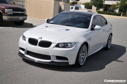 2008-2012 BMW M3 E90/E92/E93 AKM Style Carbon Fiber Front Lip - Carbonado Aero