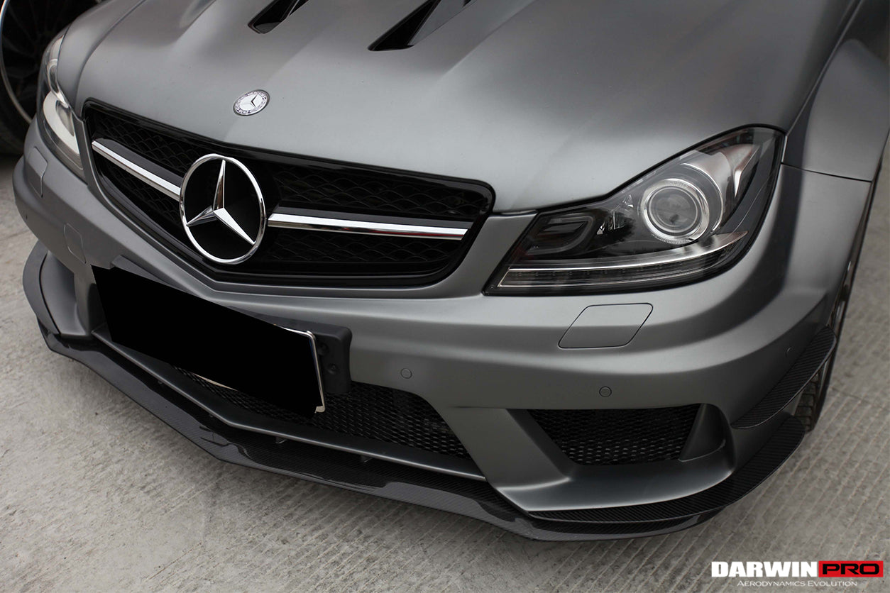 2012-2014 Mercedes Benz W204 C63 AMG BKSS Style Hood - DarwinPRO Aerodynamics