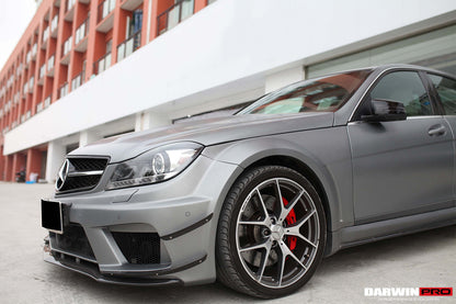 2012-2014 Mercedes Benz W204 C63 AMG Sedan BKSS Style Wide Full Body Kit - DarwinPRO Aerodynamics