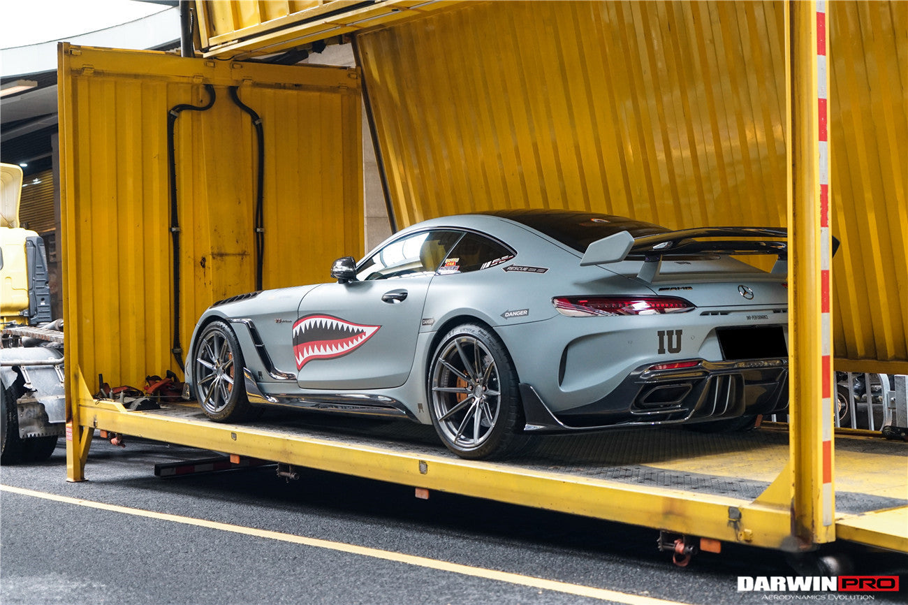 2017-2021 Mercedes Benz AMG GTC IMPII Part Carbon Fiber Rear Bumper With Exhasust tips - DarwinPRO Aerodynamics