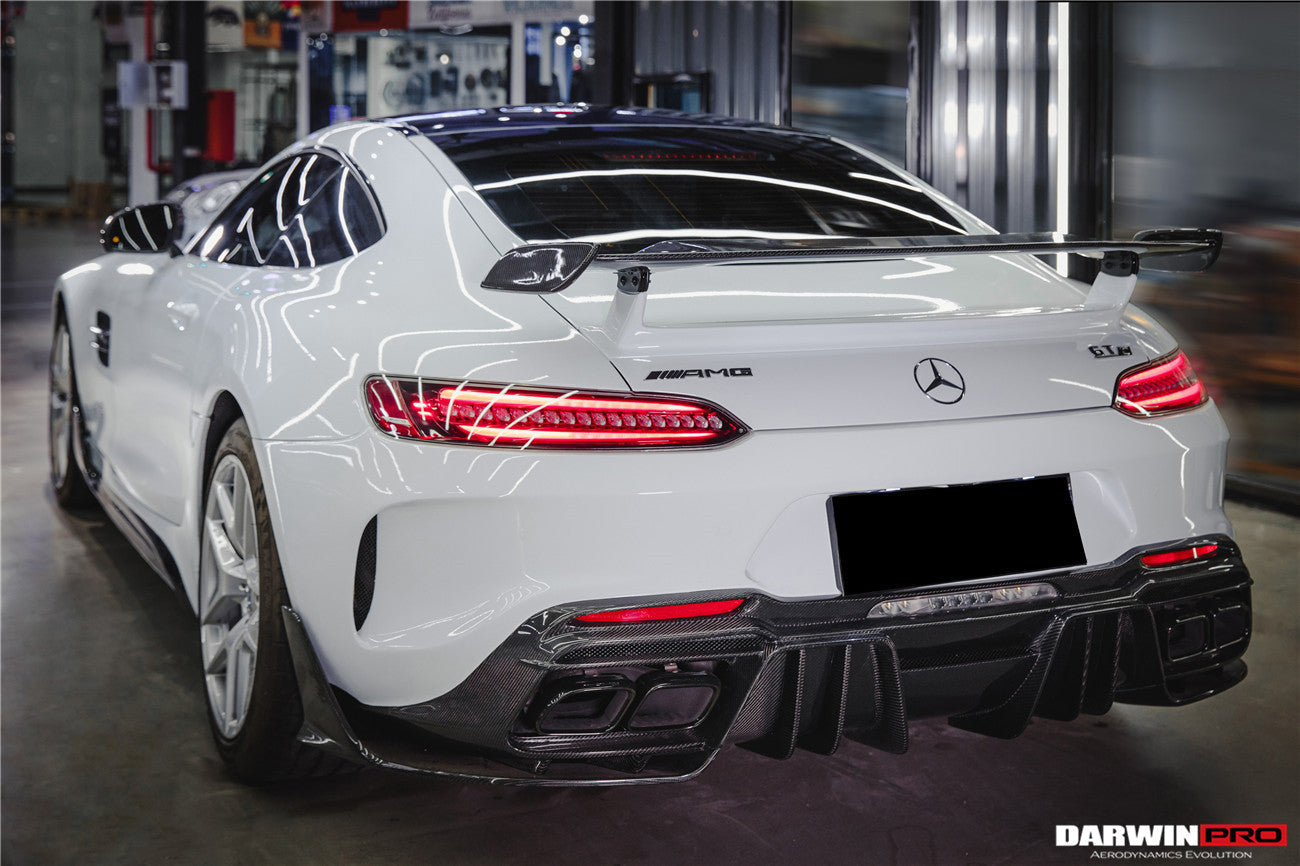 2017-2021 Mercedes Benz AMG GTC IMPII Part Carbon Fiber Rear Bumper With Exhasust tips - DarwinPRO Aerodynamics