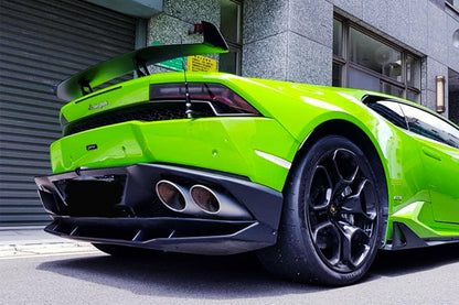 2015-2020 Lamborghini Huracan LP610 AO Style Carbon Fiber Rear Diffuser - DarwinPRO Aerodynamics
