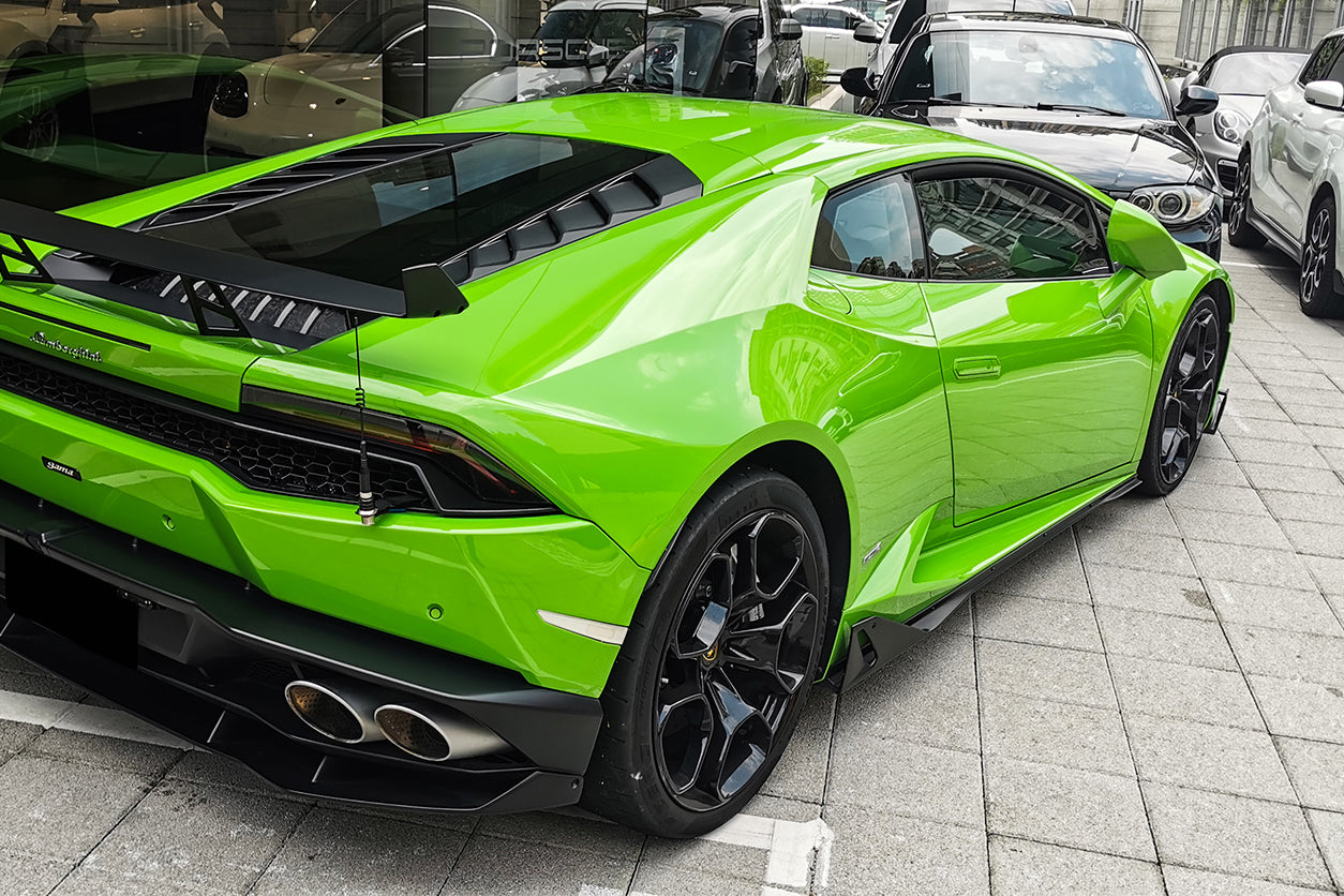 2015-2020 Lamborghini Huracan LP610/LP580 AO Style Carbon Fiber Aero - Full Kit - DarwinPRO Aerodynamics