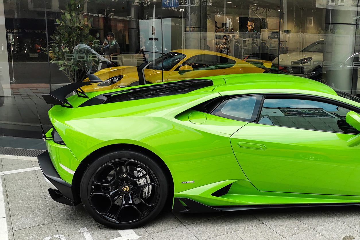 2015-2020 Lamborghini Huracan LP610/LP580 AO Style Carbon Fiber Trunk Spoiler - DarwinPRO Aerodynamics