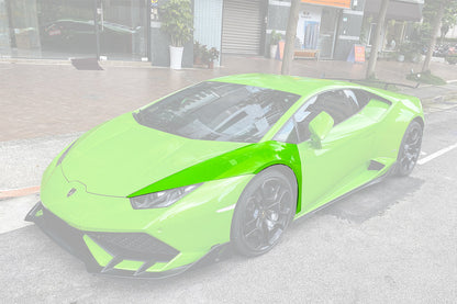 2015-2021 Lamborghini Huracan LP610/LP580/EVO Front Fender - DarwinPRO Aerodynamics