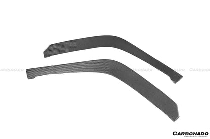 2010-2015 Ferrari 458 Coupe/Spyder AP Style Carbon Fiber Front Lip - DarwinPRO Aerodynamics