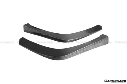 2010-2015 Ferrari 458 Coupe/Spyder AP Style Carbon Fiber Front Lip - DarwinPRO Aerodynamics