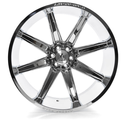 AXE WHEELS ARTEMIS CHROME 24x14 ET-76 6x135 (Square Set of 4)