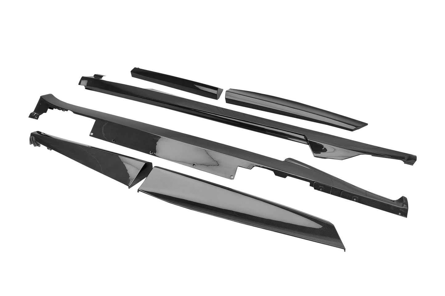 2023-UP Ferrari Purosangue FUV Type F175 OEM Style Dry Carbon Fiber Side skirts