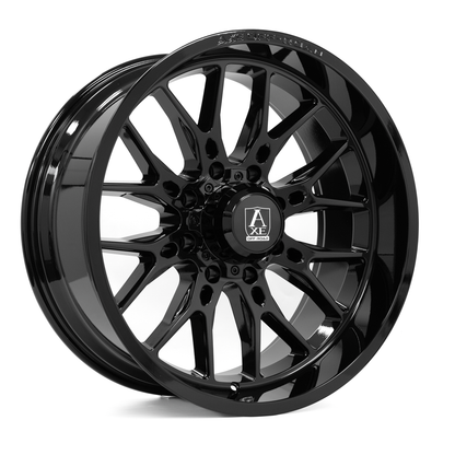 AXE WHEELS ATLAS GLOSS BLACK 22x10 ET-19 8x165 (Square Set of 4)