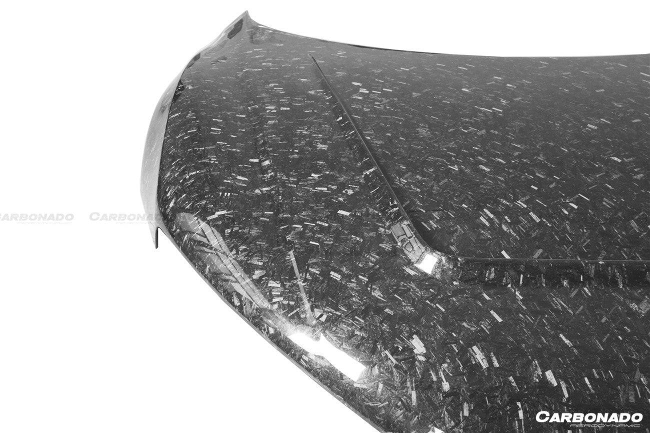 2006-2015 Audi R8 Coupe/Spyder P Style Carbon Fiber Hood - Carbonado Aero