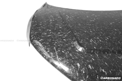 2006-2015 Audi R8 Coupe/Spyder P Style Carbon Fiber Hood - Carbonado Aero
