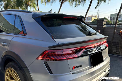2020-2023 Audi RSQ8 AD Style Dry Carbon Fiber Roof Spoiler