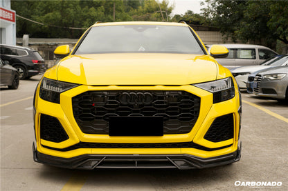 2020-2023 Audi RSQ8 AD Style Dry Carbon Fiber Front Lip Splitter