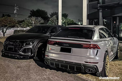 2020-2023 Audi RSQ8 AD Style Dry Carbon Fiber Roof Spoiler