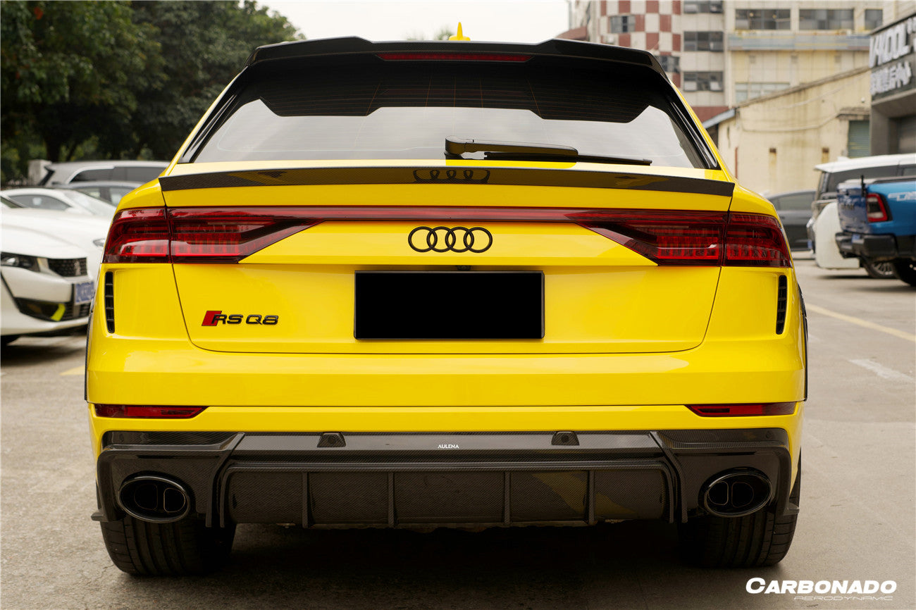 2020-2023 Audi RSQ8 AD Style Dry Carbon Fiber Rear Diffuser Lip