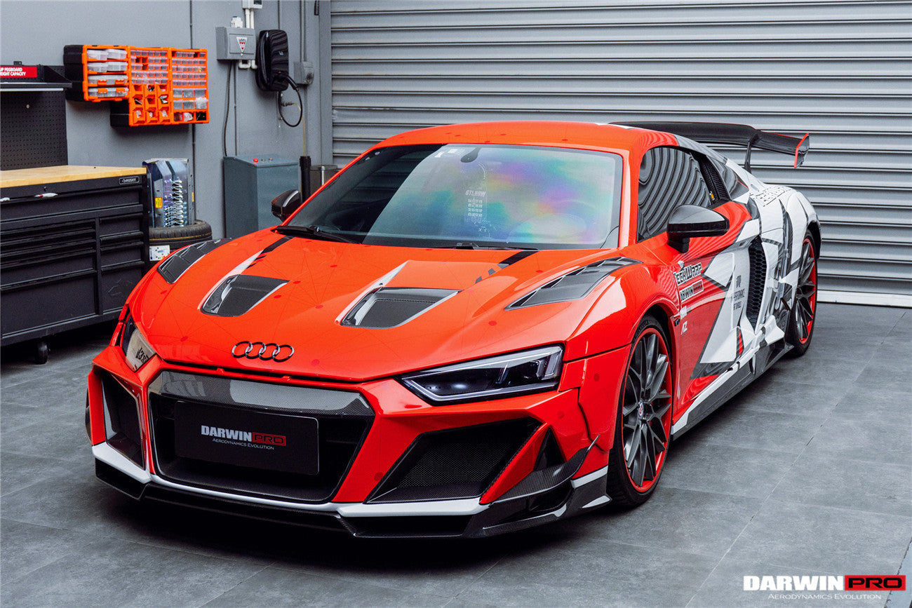 2016-2023 Audi R8 Coupe/Spyder IMPII Carbon Fiber Hood - DarwinPRO Aerodynamics