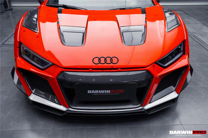2016-2023 Audi R8 Coupe/Spyder IMPII Carbon Fiber Hood - DarwinPRO Aerodynamics