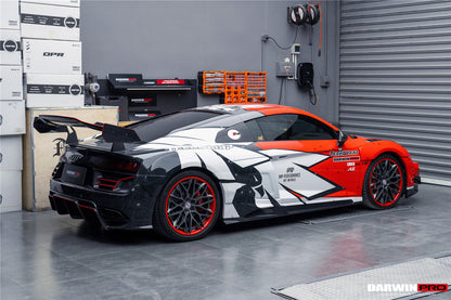 2016-2023 Audi R8 GEN2/GEN3 Coupe ONLY IMPII Carbon Fiber Trunk Wing - DarwinPRO Aerodynamics