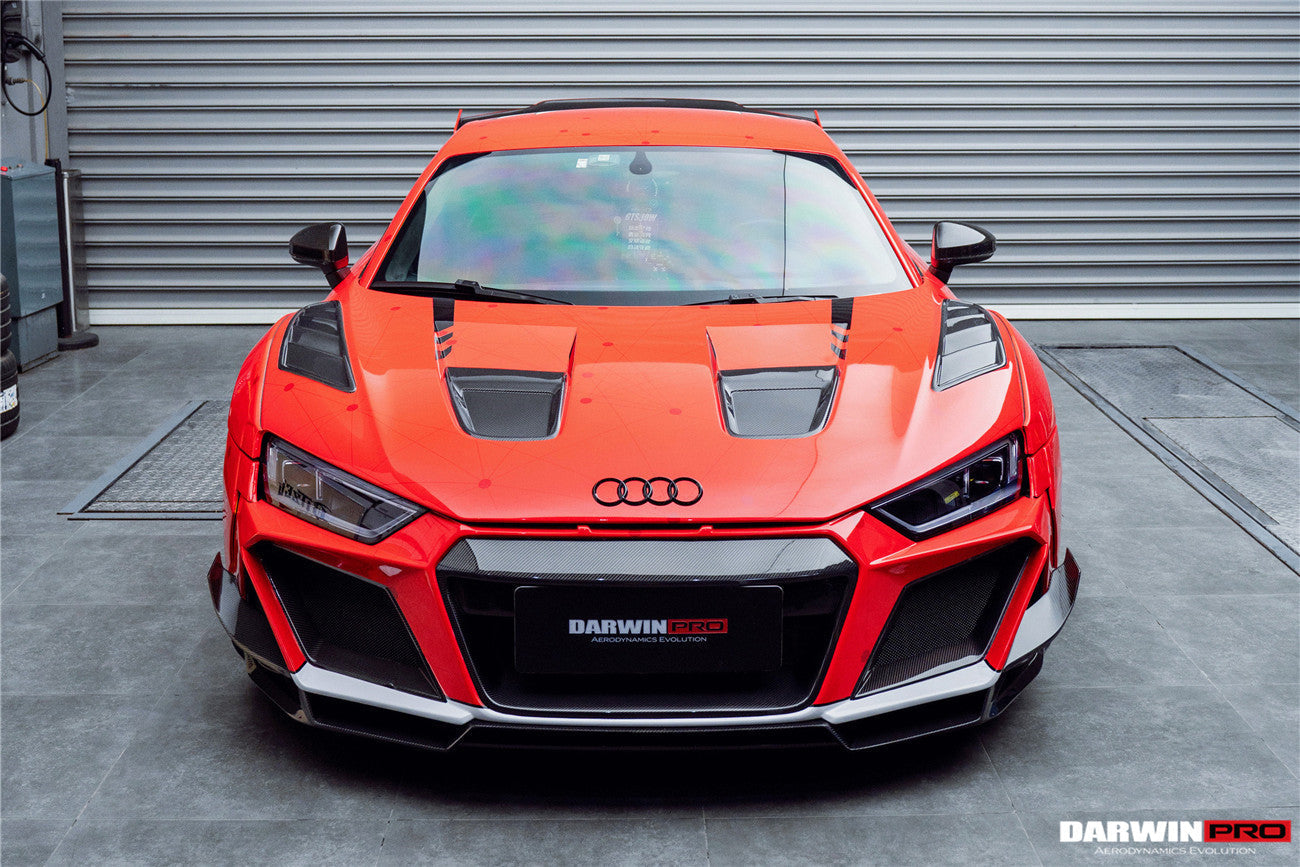 2016-2023 Audi R8 Coupe/Spyder IMPII Carbon Fiber Hood - DarwinPRO Aerodynamics