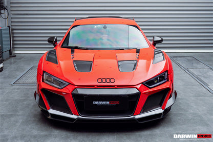 2016-2023 Audi R8 Coupe/Spyder IMPII Carbon Fiber Hood - DarwinPRO Aerodynamics