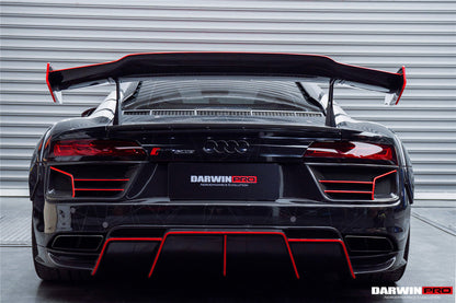 2016-2023 Audi R8 GEN2/GEN3 Coupe ONLY IMPII Carbon Fiber Trunk Wing - DarwinPRO Aerodynamics