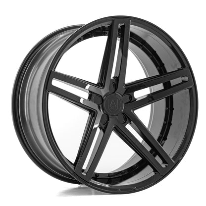 AXE WHEELS EX20 GLOSS BLACK 22x10.5 ET25 5x130 (Square Set of 4)