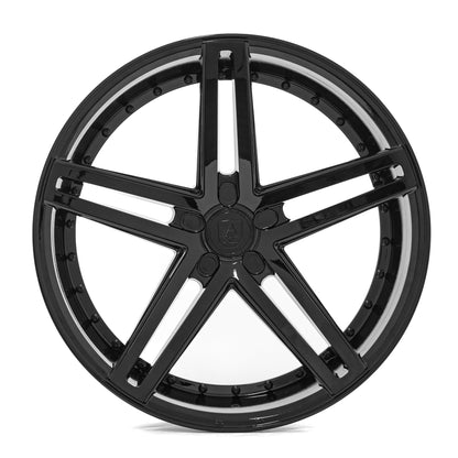 AXE WHEELS EX20 GLOSS BLACK 22x10.5 ET25 5x112 (Square Set of 4)