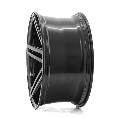 AXE WHEELS EX20 GLOSS BLACK 22 (22x9 / 22x10.5) 5x110 (Staggered Set of 4)
