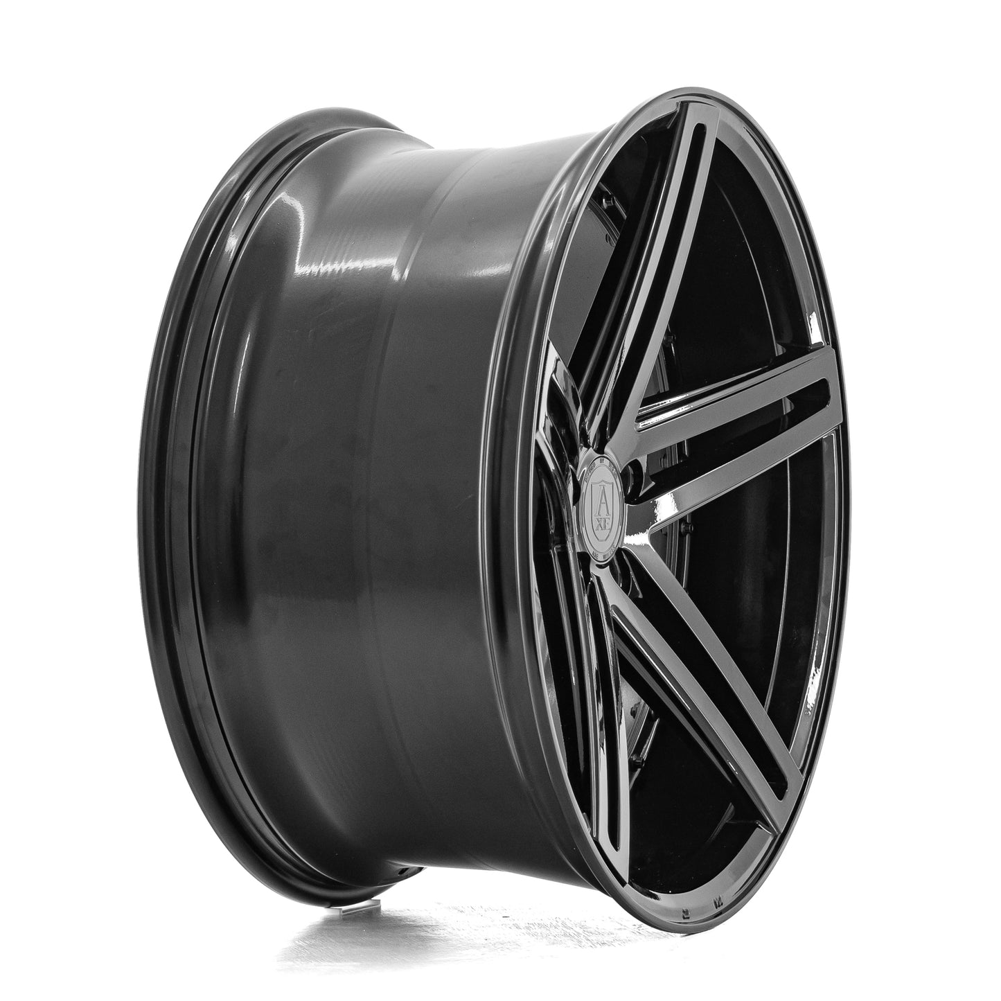 AXE WHEELS EX20 GLOSS BLACK 22x10.5 ET25 5x127 (Square Set of 4)