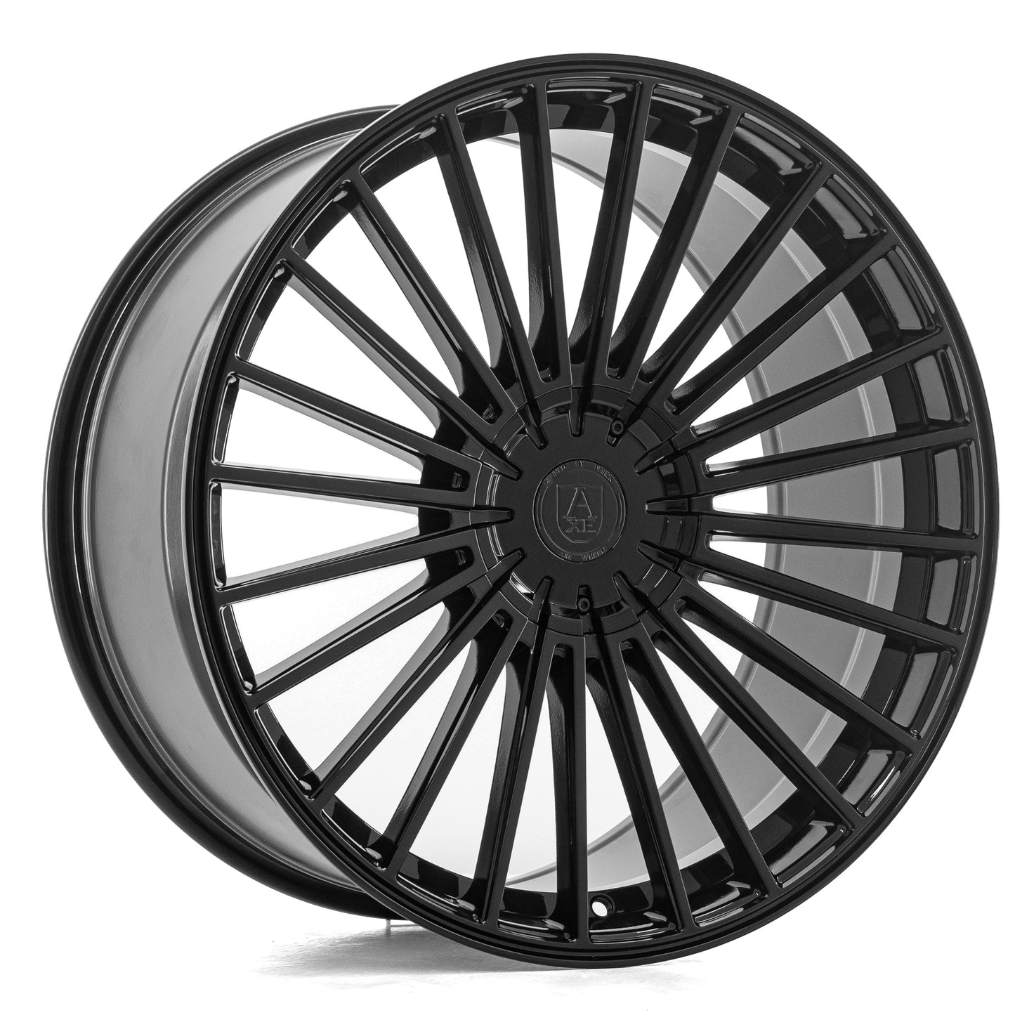 AXE WHEELS EX50 GLOSS BLACK 20 (20x8.5 / 20x10) 5x114 (Staggered Set of 4)
