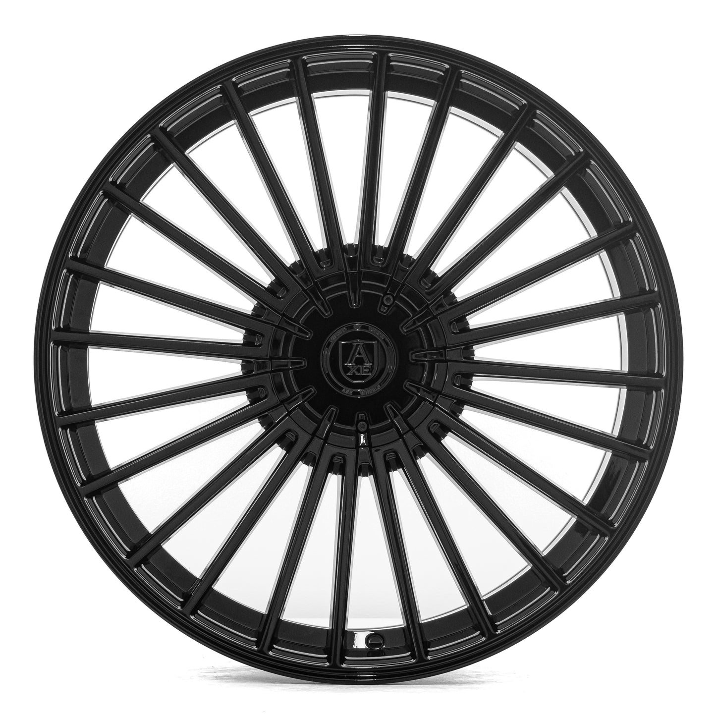 AXE WHEELS EX50 GLOSS BLACK 20 (20x8.5 / 20x10) 5x114 (Staggered Set of 4)