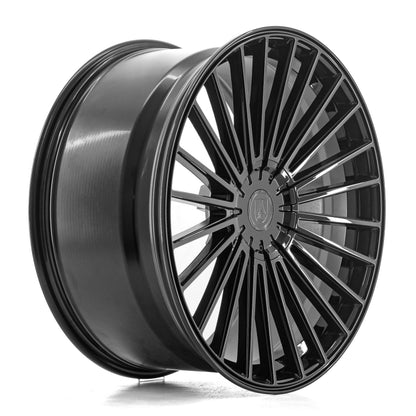 AXE WHEELS EX50 GLOSS BLACK 20x10 ET40 5x120 (Square Set of 4)