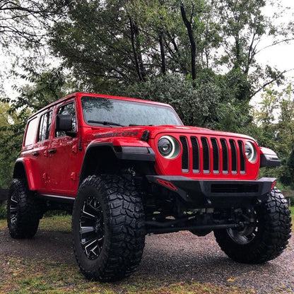 Oracle Jeep JL/Gladiator JT Oculus Bi-LED Projector Headlights - Amber/White Switchback