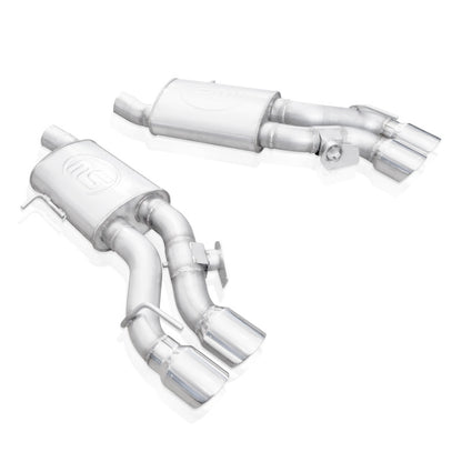 Stainless Works 2016-18 Cadillac CTS-V Sedan Axle Back System Dual-Mode Turbo Mufflers 4in Tips