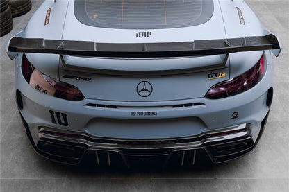 2017-2021 Mercedes Benz AMG GTC IMPII Part Carbon Fiber Rear Bumper With Exhasust tips - DarwinPRO Aerodynamics