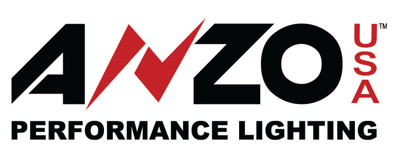 ANZO 2007-2014 GMC Yukon Projector Headlights w/ Halo Chrome (CCFL)