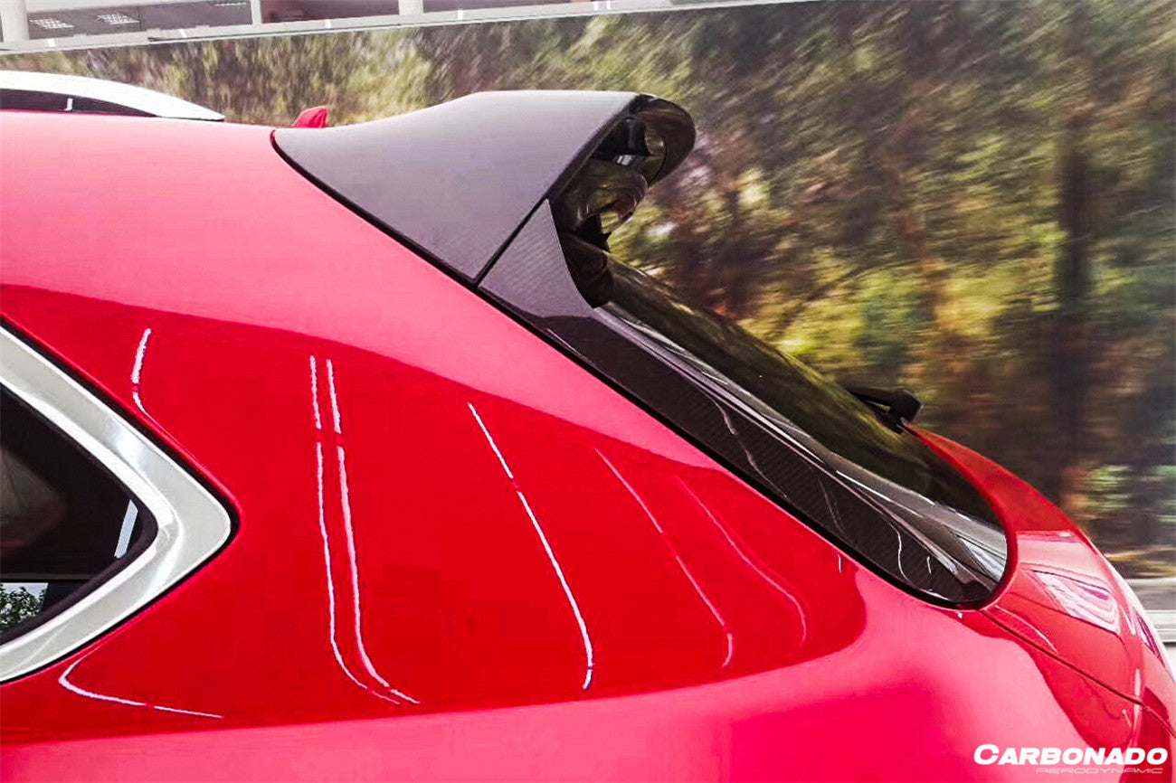 2016-2019 Bentley Bentayga OD Style Carbon Fiber Roof Spoiler - Carbonado