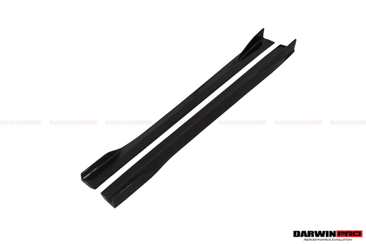 2015-2021 Mercedes Benz C63 / C-Class Coupe IMP Performance Carbon Fiber Side Skirts - DarwinPRO Aerodynamics