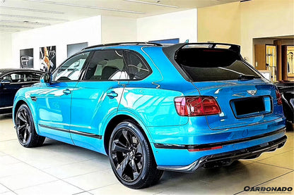 2016-2019 Bentley Bentayga OD Style Carbon Fiber Roof Spoiler - Carbonado