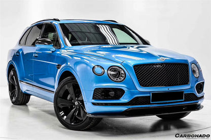 2016-2019 Bentley Bentayga OD Style Carbon Fiber Front Lip - Carbonado