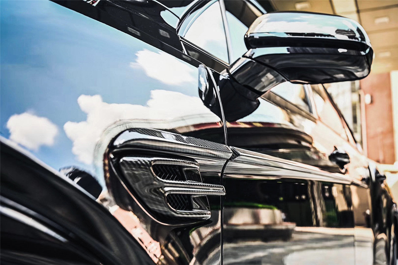 2016-2019 Bentley Bentayga OD Style Carbon Fiber Fender Vents - Carbonado