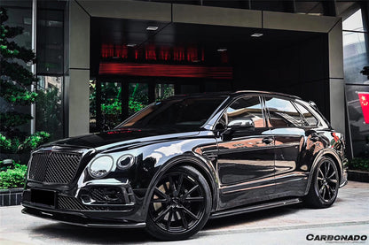 2016-2019 Bentley Bentayga OD Style Carbon Fiber Fog Light Cover - Carbonado
