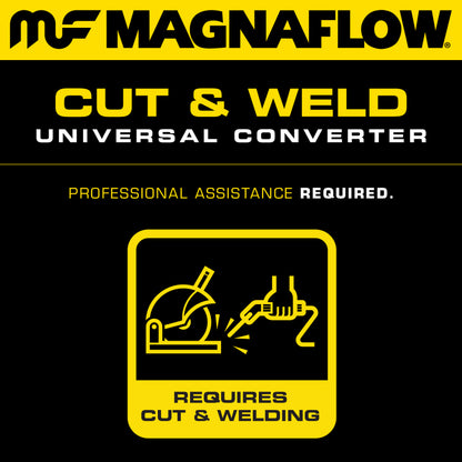 MagnaFlow Universal Catalytic Converter 3 inch OBDII Rear