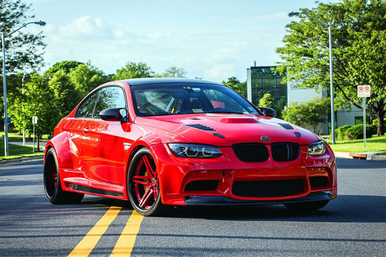 2008-2012 BMW M3 E92 E93 VRS Style Wide Body Kit - Carbonado