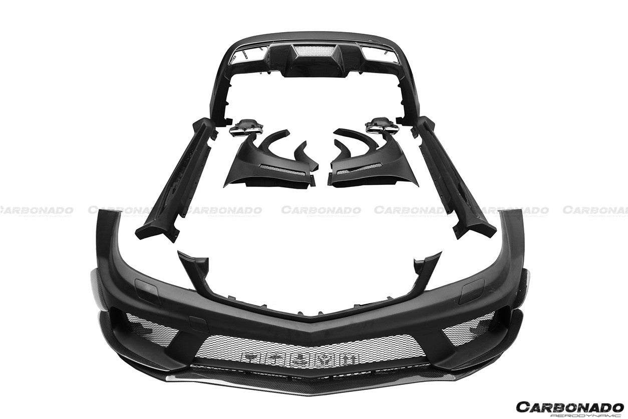2012-2014 Mercedes Benz W204 C63 AMG Sedan BKSS Style Wide Full Body Kit