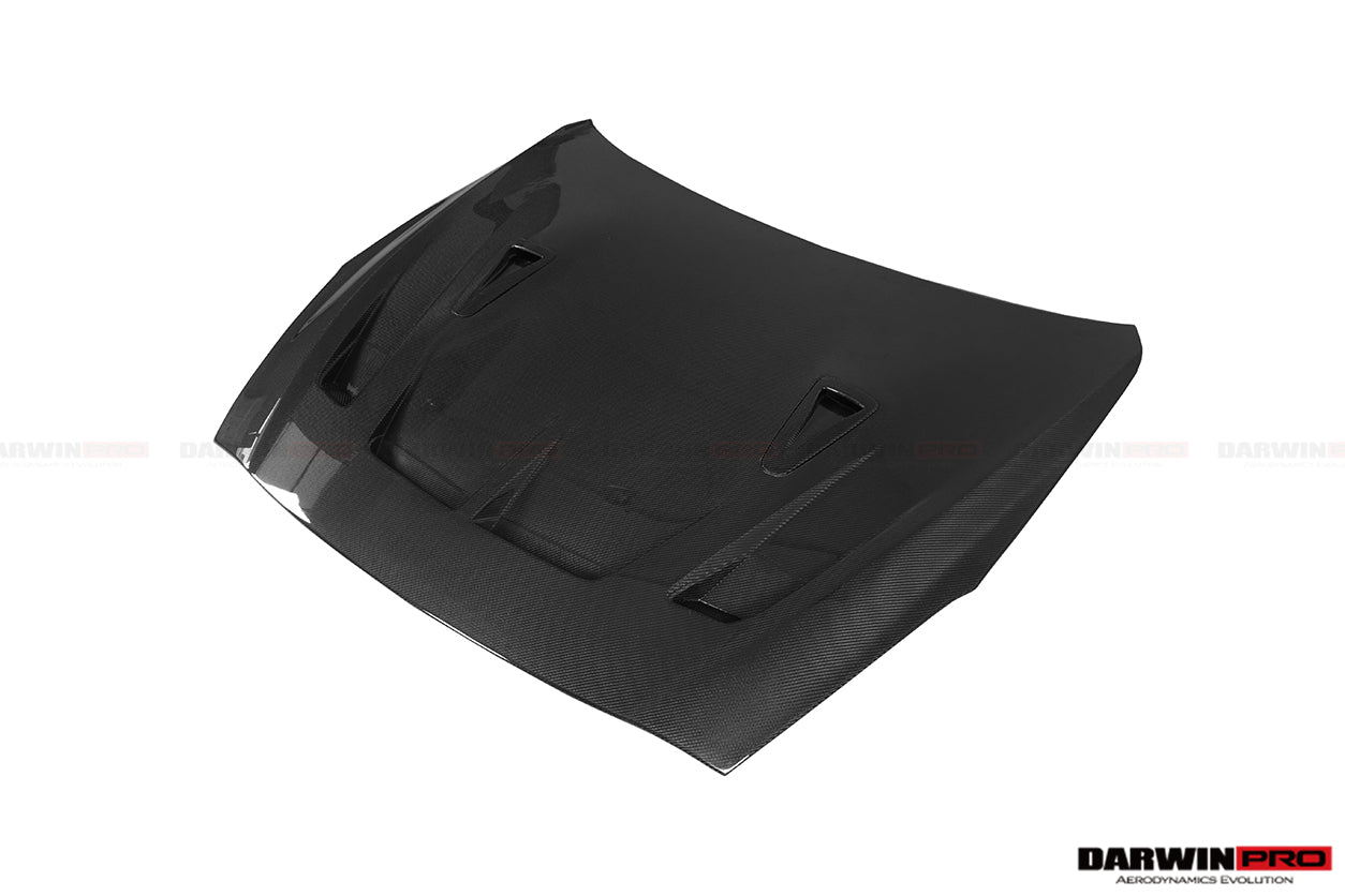 2008-2022 Nissan GTR R35 CBA/DBA/EBA BKSSII Style Carbon Fiber Hood - DarwinPRO Aerodynamics