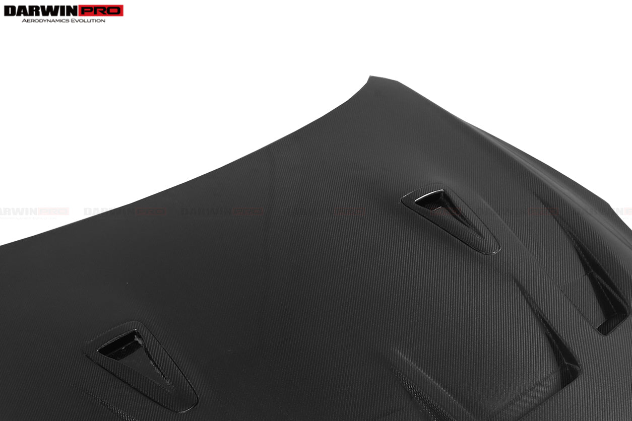2008-2022 Nissan GTR R35 CBA/DBA/EBA BKSSII Style Carbon Fiber Hood - DarwinPRO Aerodynamics