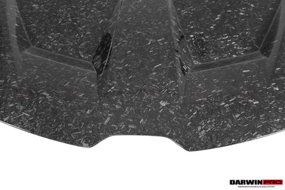 2015-2021 Lamborghini Huracan LP610/LP580/EVO BKSS Style Carbon Fiber Hood - DarwinPRO Aerodynamics